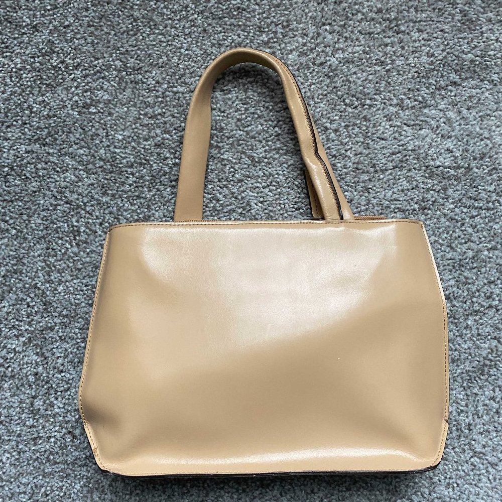 Tan Clutch Purse